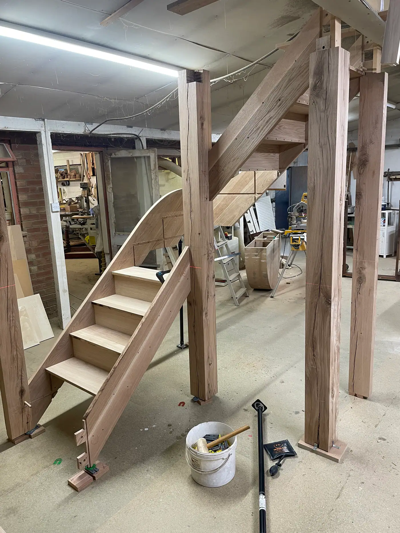Bespoke timber staircase